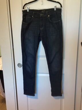 DSTLD Men's Skinny Jeans in Dark Indigo 33 X 29